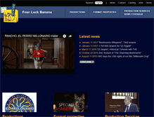 Tablet Screenshot of luckbanana.com